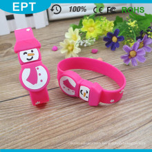 Christmas Colorful Barcelet Shape Silicone USB Flash Drive (EP273)